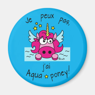 Magnet "Licorne, Aquaponey"