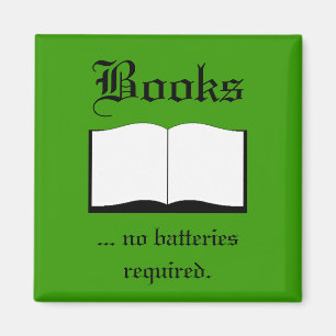 Magnet - Livres ... aucune pile requise