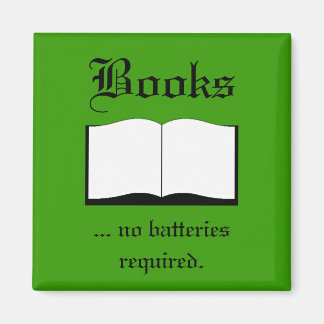 Magnet - Livres ... pas de piles requises