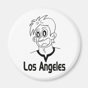 Magnet Los Angeles Boy (Black Line)