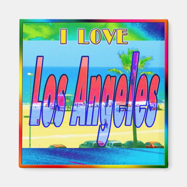 Magnet "Lovely Los Angeles 2" (Devant)