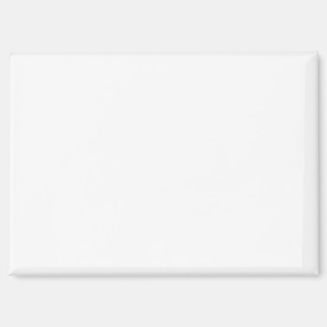 Magnet magnétique rectangulaire de 3,5 po x 2,5 po (Recto)