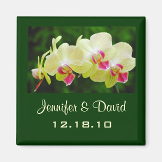 Magnet Mariage orchidée