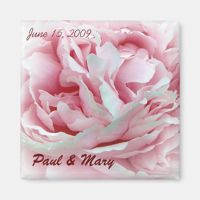 Magnet Mariage personnalisable (Devant)