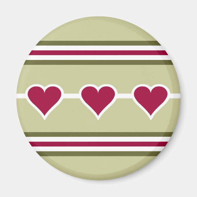 Magnet motif de vacances (Devant)