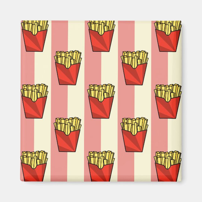 Magnet Motif Fries (Devant)