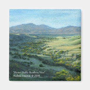 Magnet "Mount Diablo Southern View"