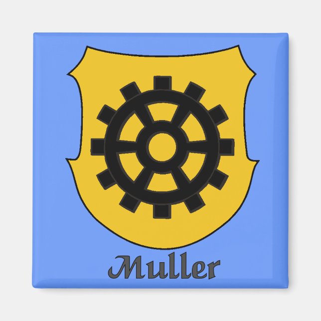 Magnet Muller Family Shield (Devant)