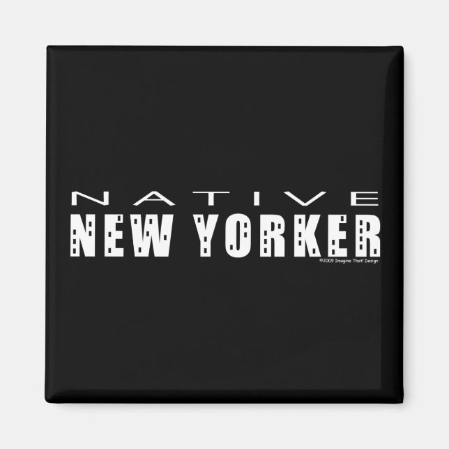 Magnet natif du New Yorker (Devant)