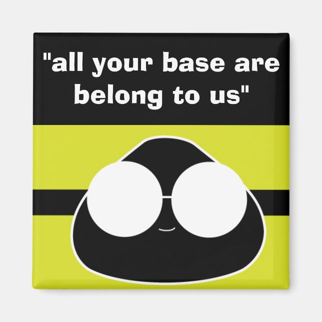 Magnet NERD personnalisable ! (Devant)