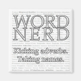 Magnet Nerd Word