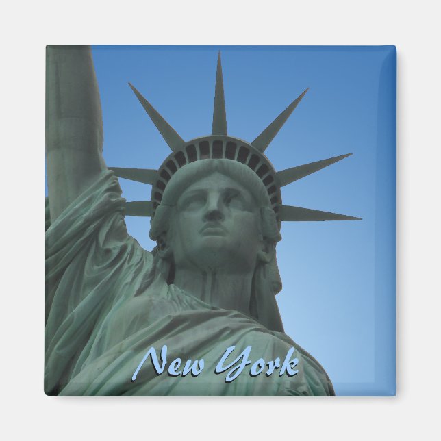 Magnet New York Frigo Magnet NY Souvenir Magnet (Devant)