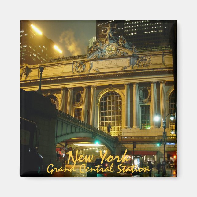 Magnet New York Frigo Magnet NY Souvenir Magnet (Devant)
