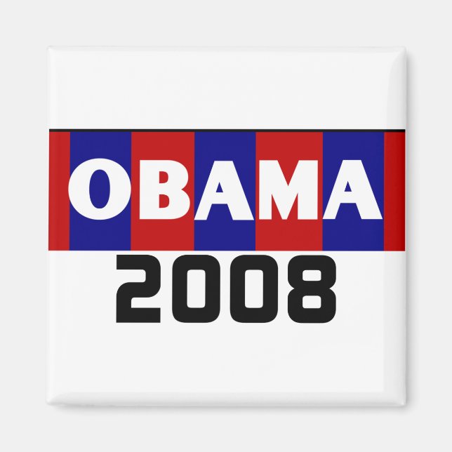 Magnet OBAMA 2008 (Devant)
