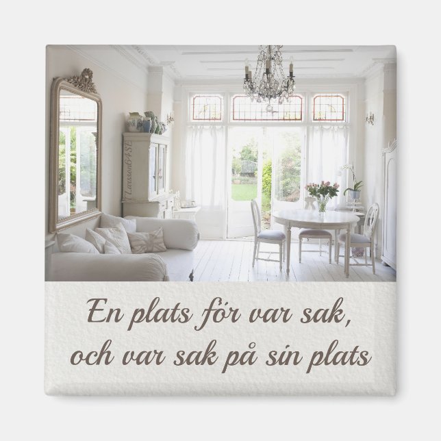 Magnet — Ordning & reda (Devant)