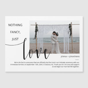 Magnet photo classique simple et moderne minimal à