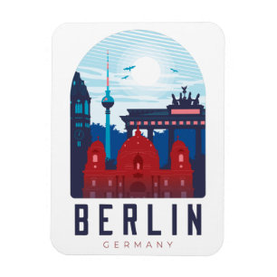 Magnet photo de Berlin Allemagne Skyline