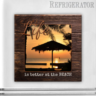 Magnet photo de Holiday Keepsaké Beach
