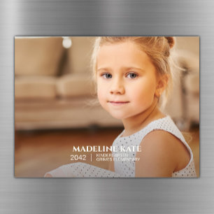 Magnet photo de l'année scolaire