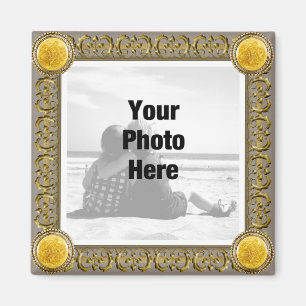 Magnet photo encadré