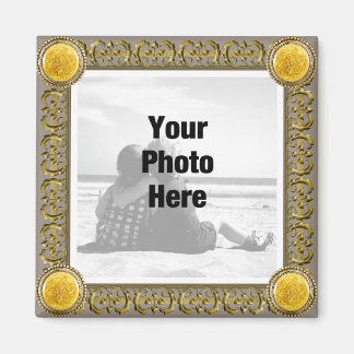 Magnet photo encadré
