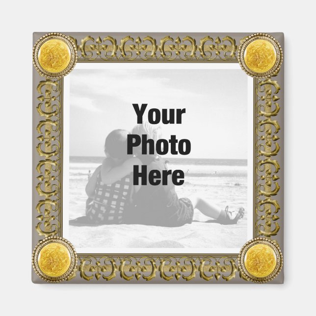 Magnet photo encadré (Devant)