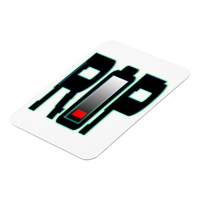 Magnet photo flexible de la batterie RIP (Côté Gauche)