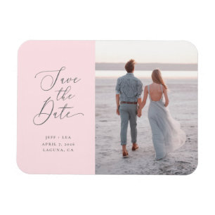 Magnet photo flexible de lettres balayées