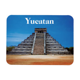 Magnet photo flexible El Castillo Chichen Itza