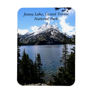 Magnet photo flexible Jenny Lake Grand Tetons