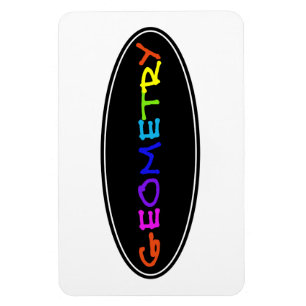 Magnet photo géométrique Señor