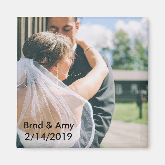Magnet photo mariage (Devant)