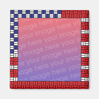 Magnet photo patriotique