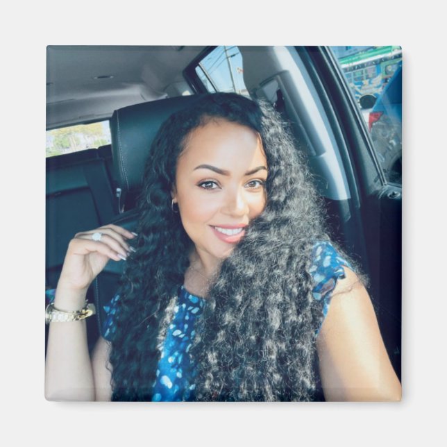 Magnet photo personnalisé (Devant)