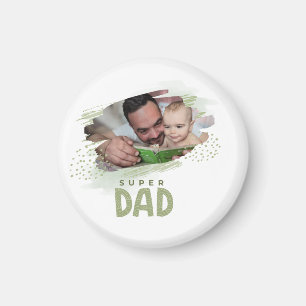 Magnet photo personnalisé pour la fête des pères
