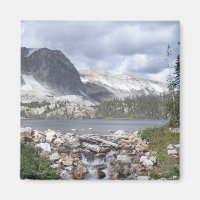Magnet photo Pittoresque du lac Marie