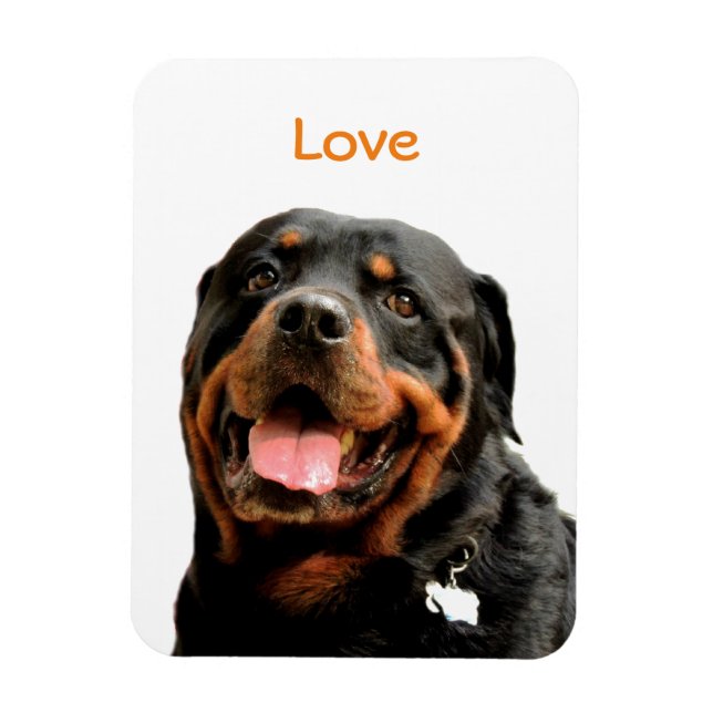 Magnet photo Rottweiler (Vertical)