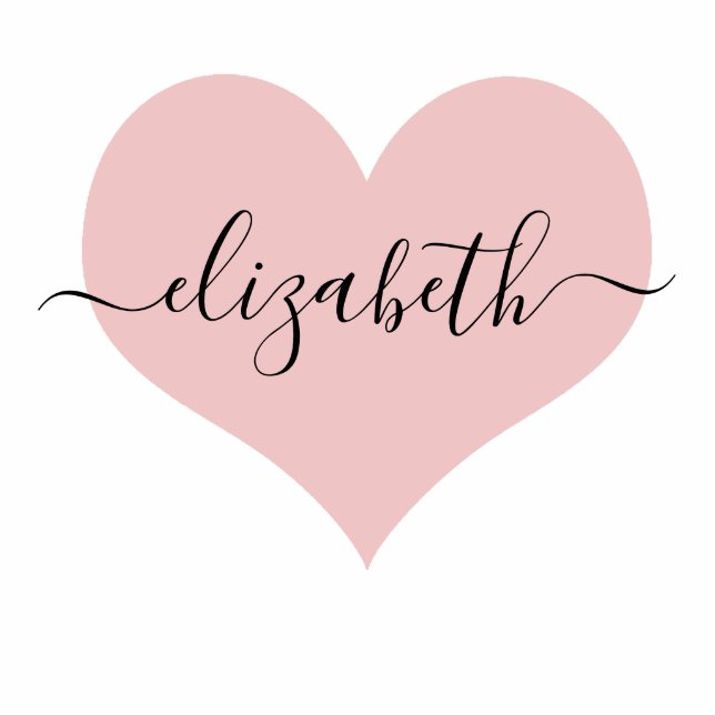 Magnet Photo Sculpture Aimant cardiaque personnalisé (Devant)