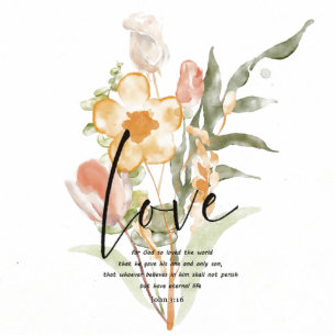 Magnet Photo Sculpture Aimant d'amour orange et rose