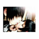 Magnet Photo Sculpture amour d'emo<br><div class="desc">amour c'est la meilleure chose que vous pouvez demander.</div>