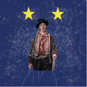 Magnet Photo Sculpture Billy l'enfant American Gunfighter Outlaw Old West