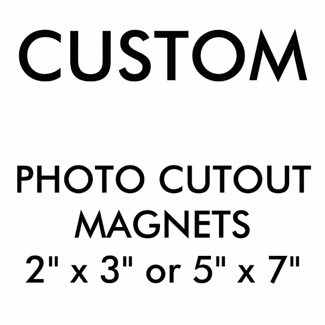 Magnet Photo Sculpture Blanc d'aimant de coupe-circuit de photo (Devant)