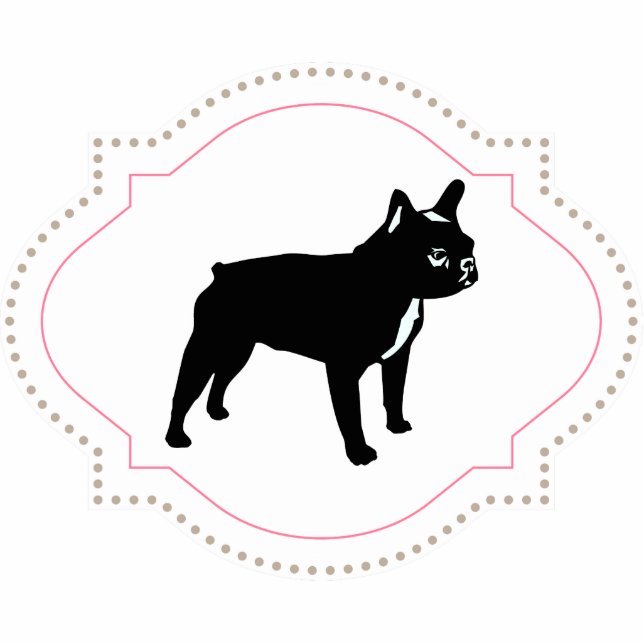 Magnet Photo Sculpture Bulldog Magnet (Devant)