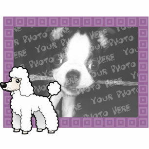 Magnet Photo Sculpture Cartoon Standard/Miniature/Toy Poodle
