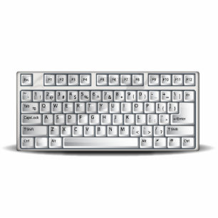 Magnet Photo Sculpture Clavier