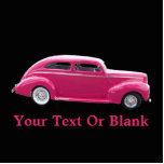 Magnet Photo Sculpture Custom 1940 Famous American Make Sedan<br><div class="desc">Une coutume américaine de 1940 fait berline vue au festival Lost In The les années 50 à Sandpoint,  Idaho. Ajoutez votre propre texte. Les automobiles vintages sont une partie importante de l'événement qui se tient chaque mois de mai.</div>