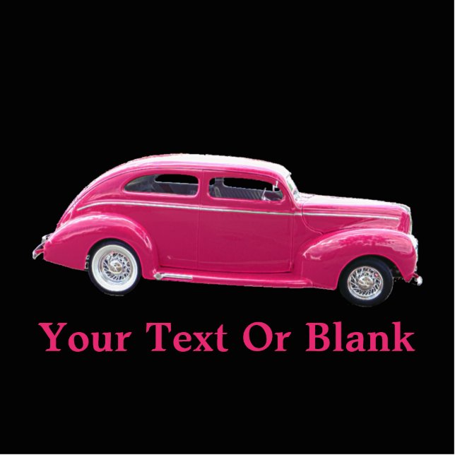 Magnet Photo Sculpture Custom 1940 Famous American Make Sedan (Devant)