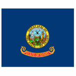 Magnet Photo Sculpture Drapeau de l'Idaho, État de Gem, États américains<br><div class="desc">Le territoire de l'État de l'Idaho a été adopté en 1863 et redessiné plusieurs fois avant la création de l'État en 1890. L'emblème de l'état a été conçu par Emma Edwards Green. Idaho L'État de Gem a été admis dans l'Union le 3 juillet 1890, devenant le 43e État des États-Unis....</div>