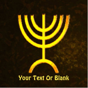 Magnet Photo Sculpture Flamme de Menorah