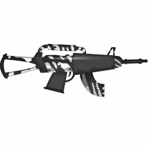 Magnet Photo Sculpture Futuriste Machine Gun